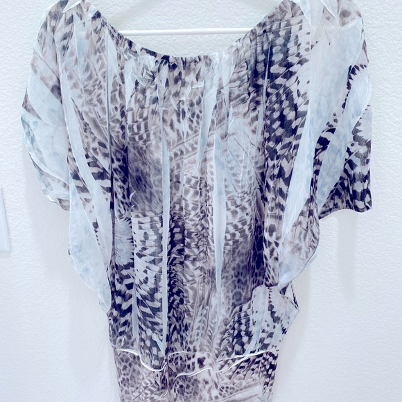 Wet Seal Animal Print Tunic. Size S - Picture 2 of 3